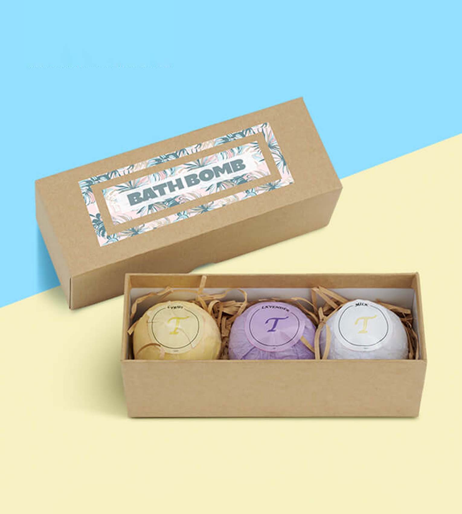 Eco Friendly Bath Bomb Boxes